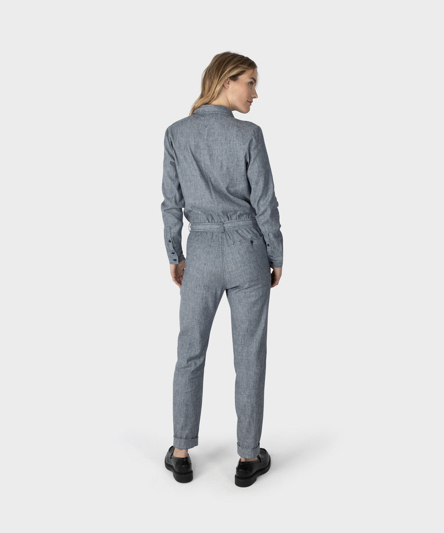 Linen Blend Boiler Suit